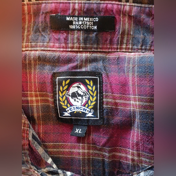 Cinch Flannel XL - Picture 5 of 5